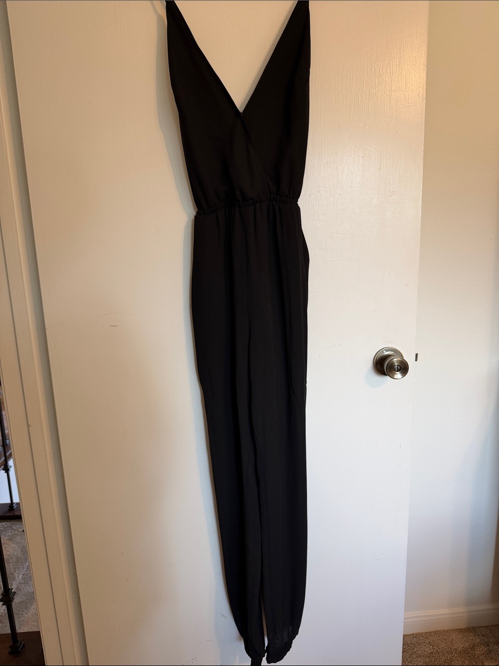 Swell One-Shoulder Black Jumpsuit